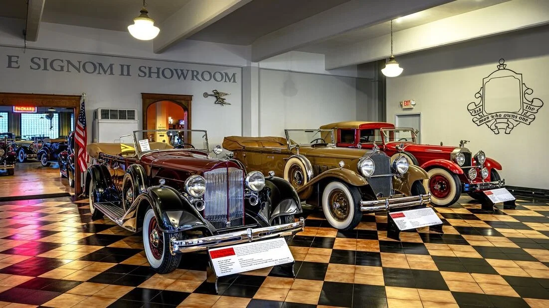 Museum showroom