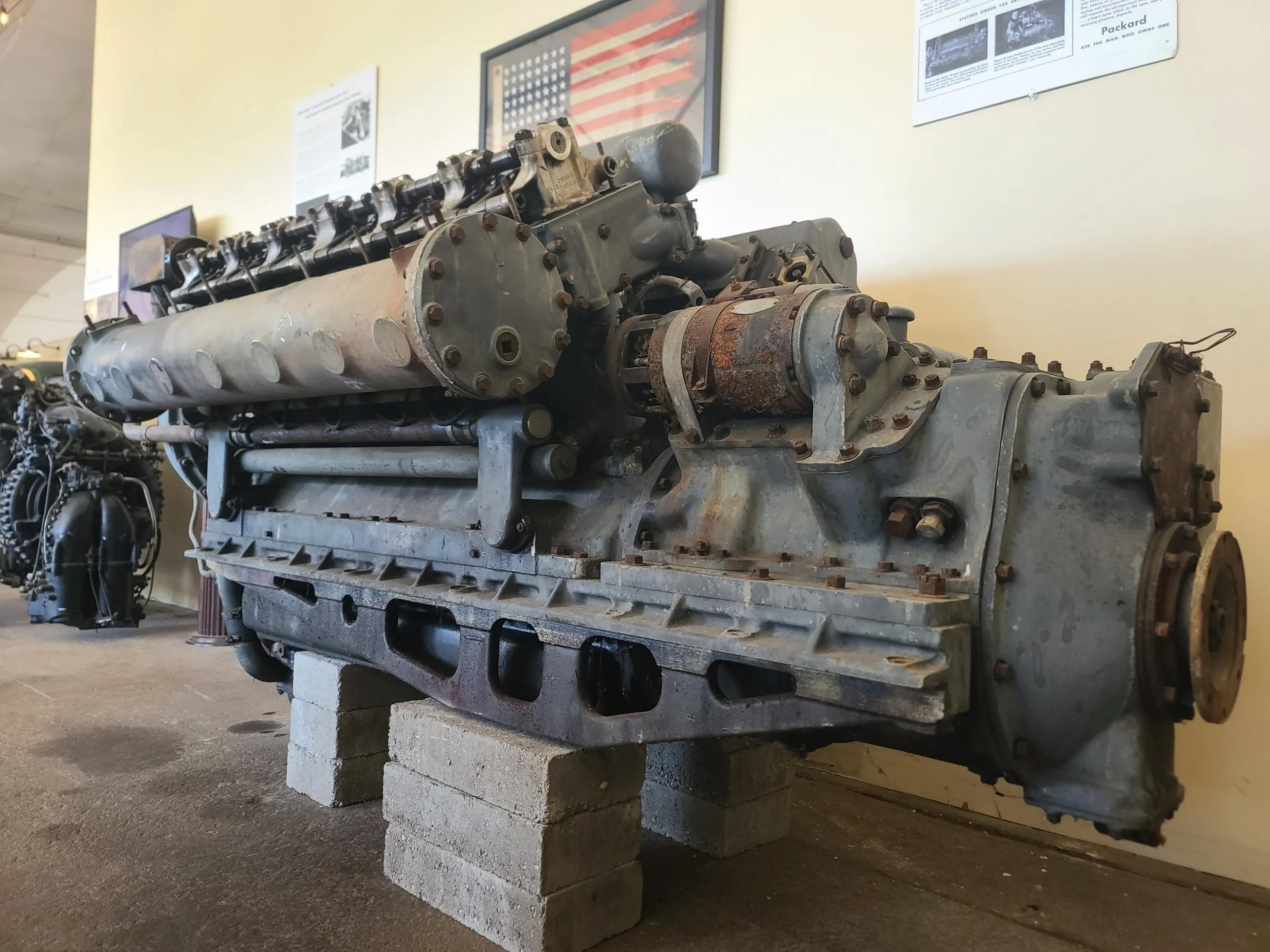 Marine Engine at America's Packard Museum