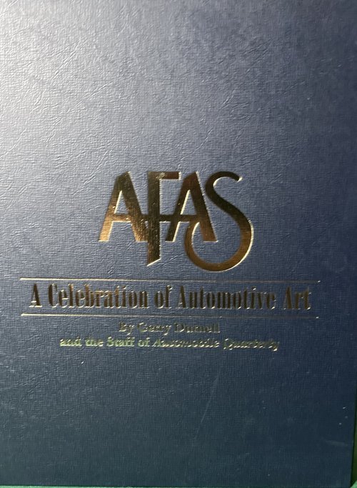 AFAS: A Celebration of Automotive Art, signed edition