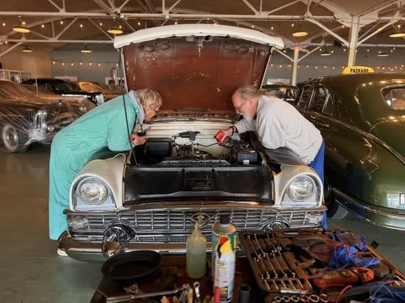 volunteers at America's Packard Museum
