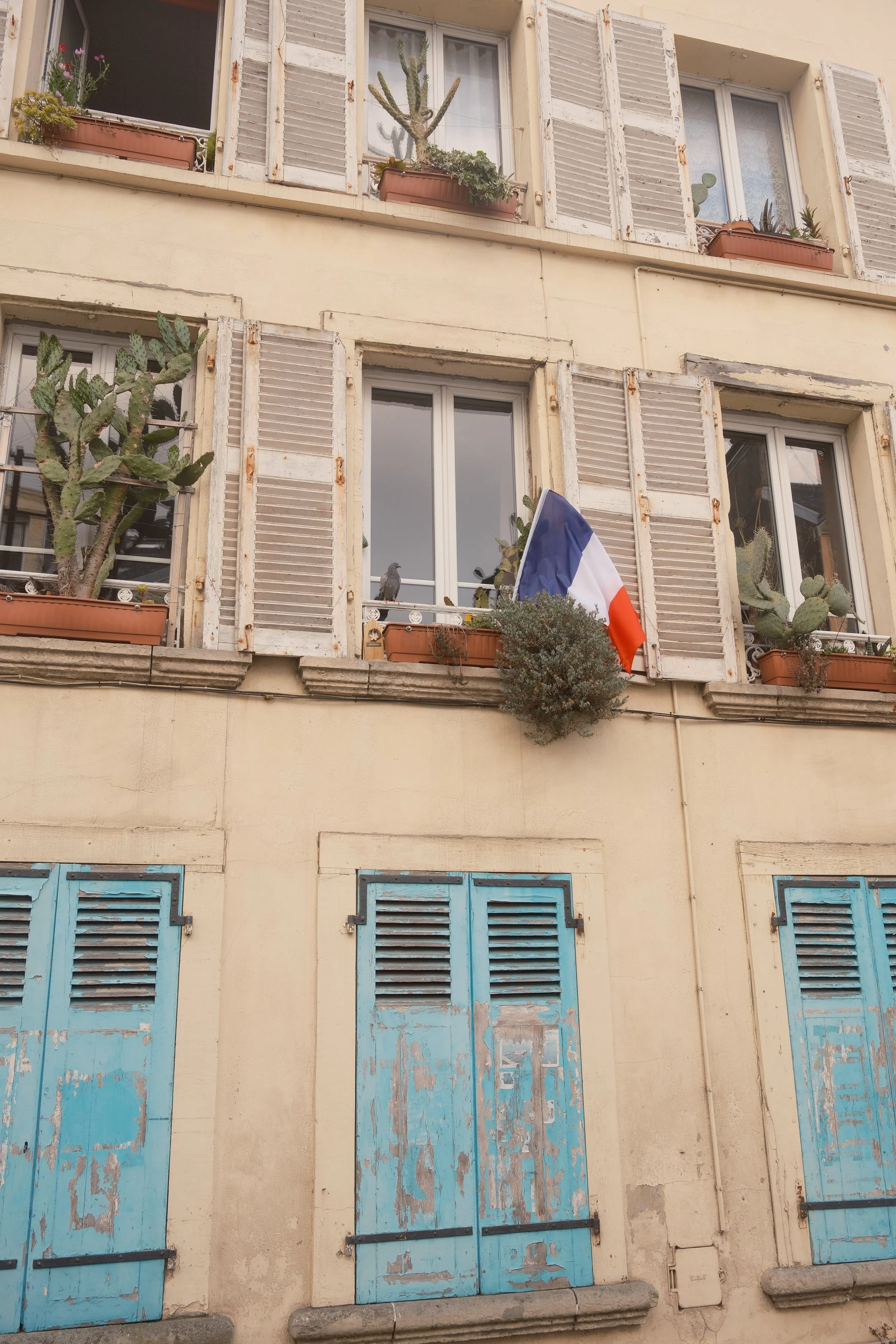 Het is 14 juli als we voet op Franse bodem zetten