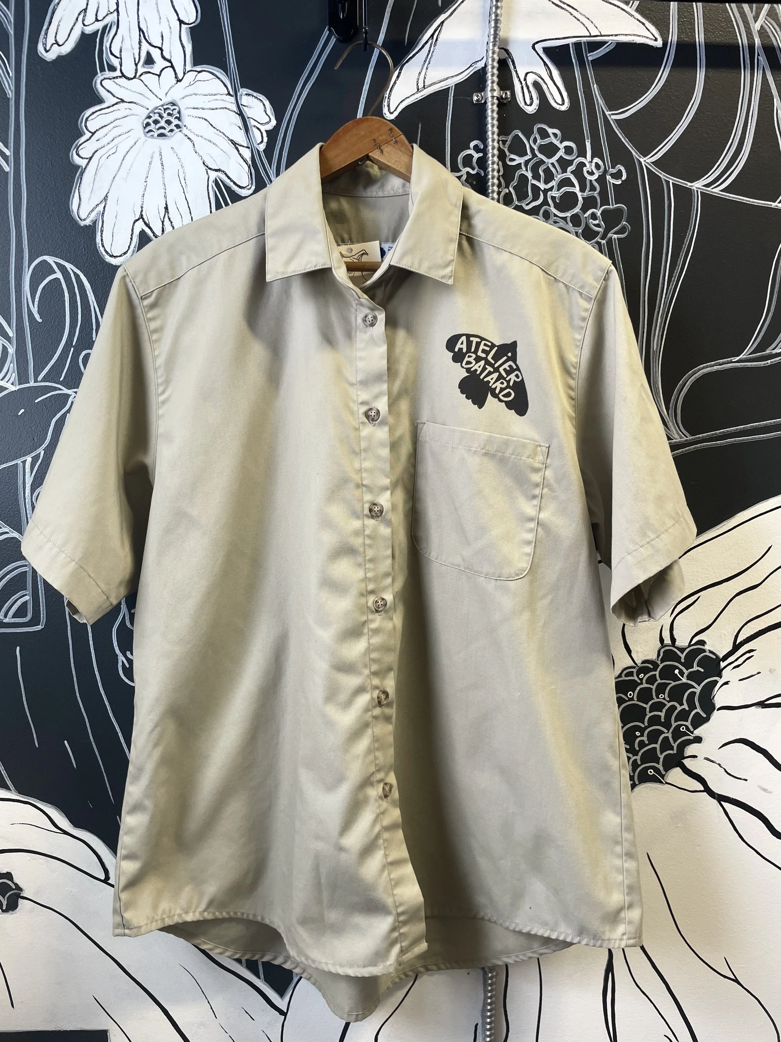 Chemise vintage fait au Canada - Large