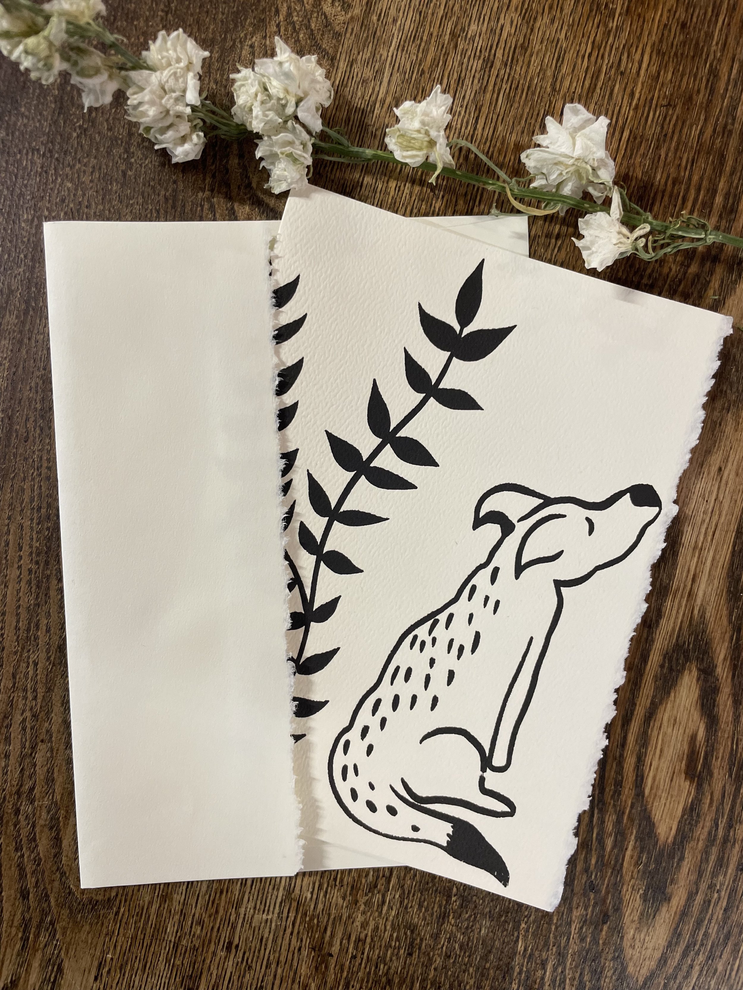 Carte Olive le chien