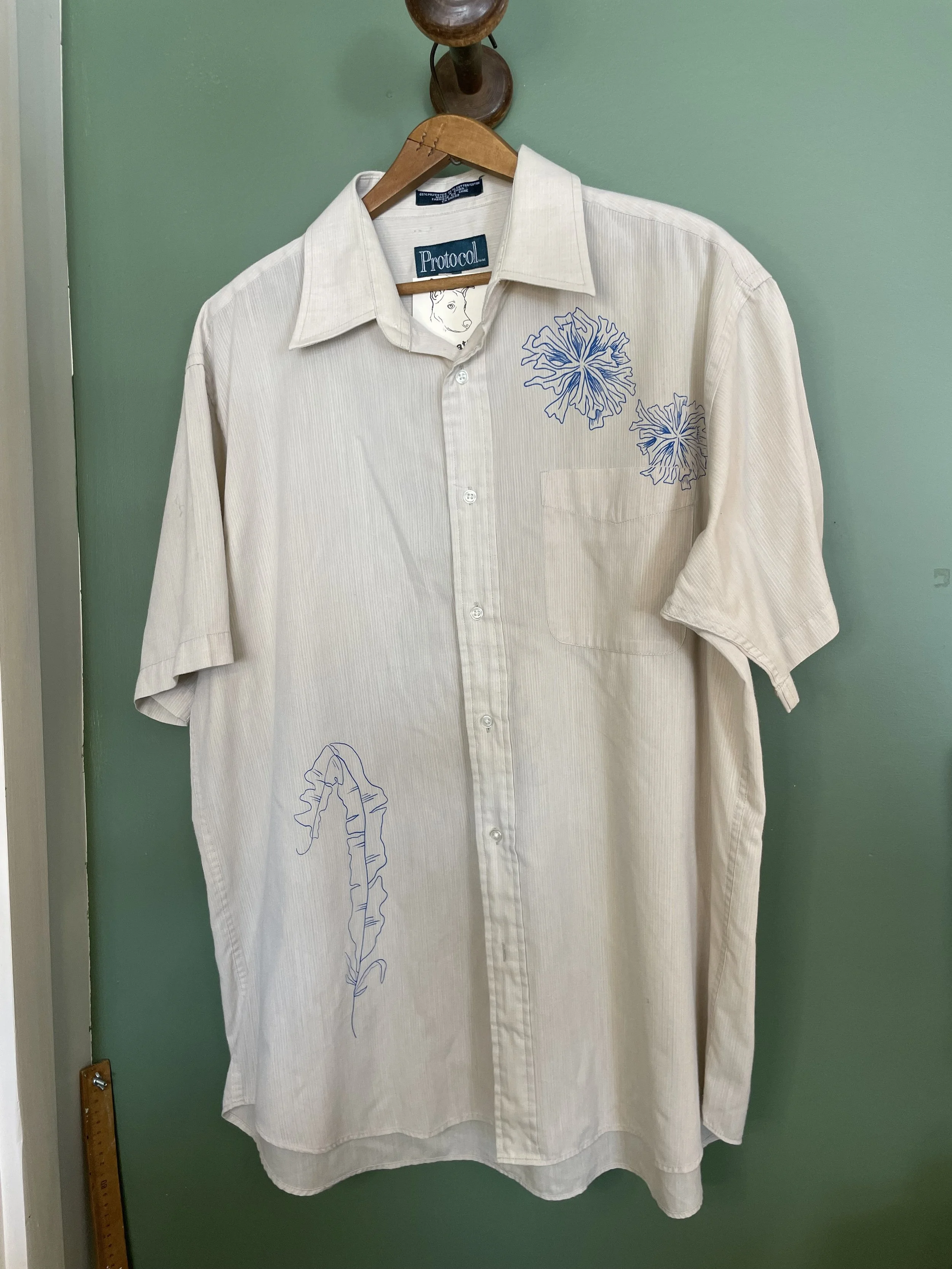 Chemise vintage - Taille 16 (Large - XL)