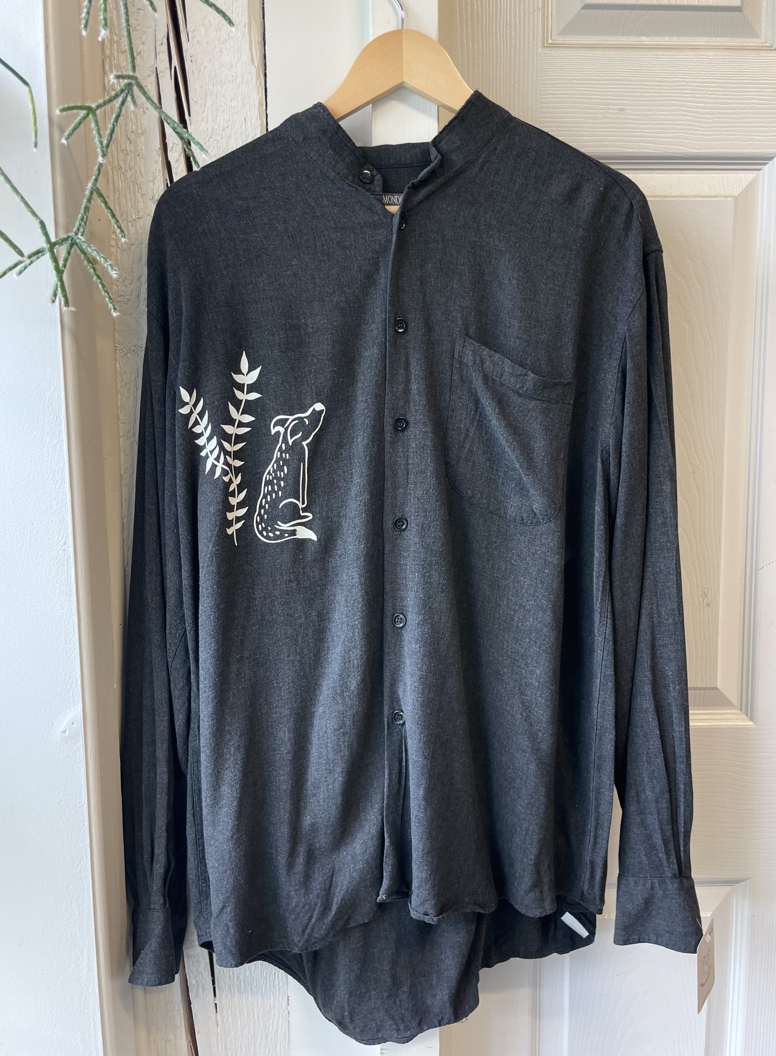 Chemise grise vintage - XL
