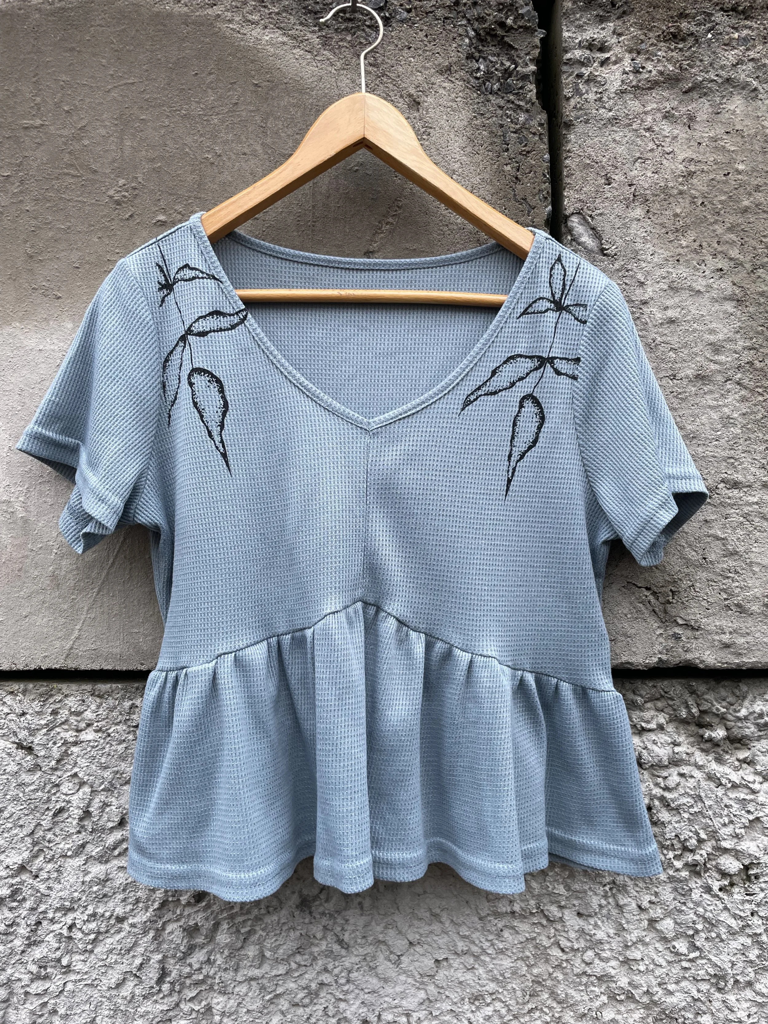 T-shirt gaufré - large/XL