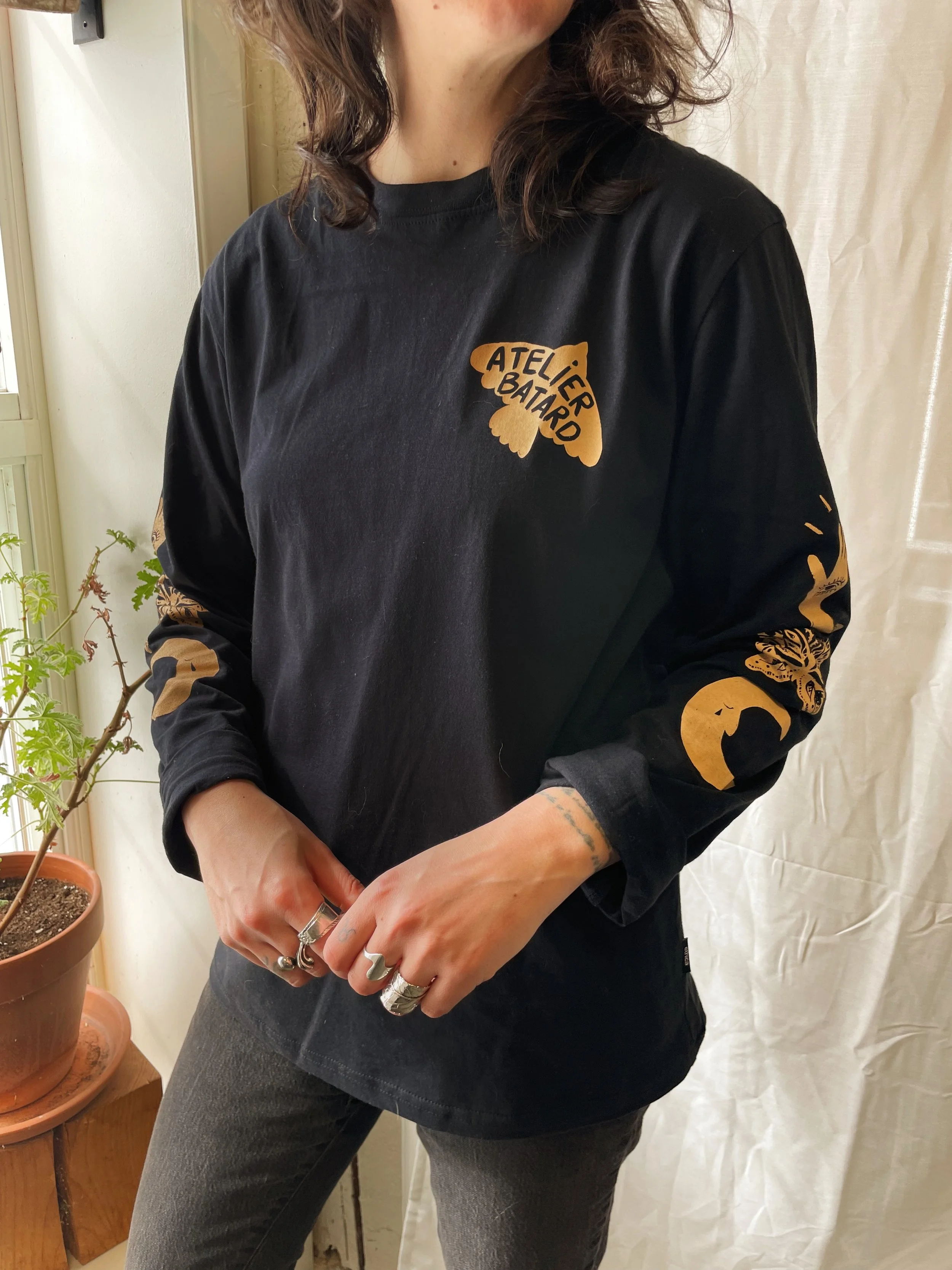 T-shirt manches longues ''L'oiseau sauvage''