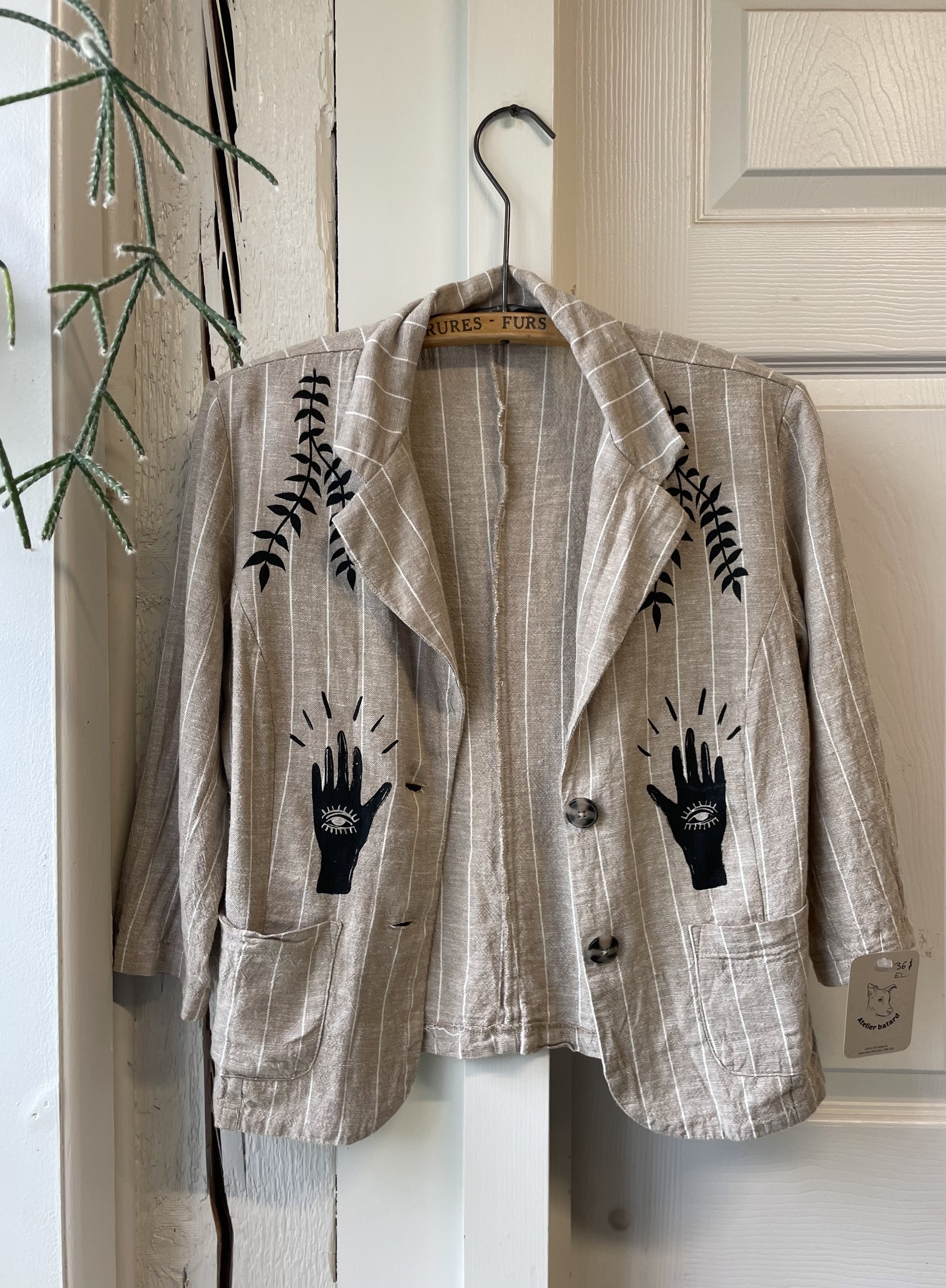 Veston en lin - XS à petit femme