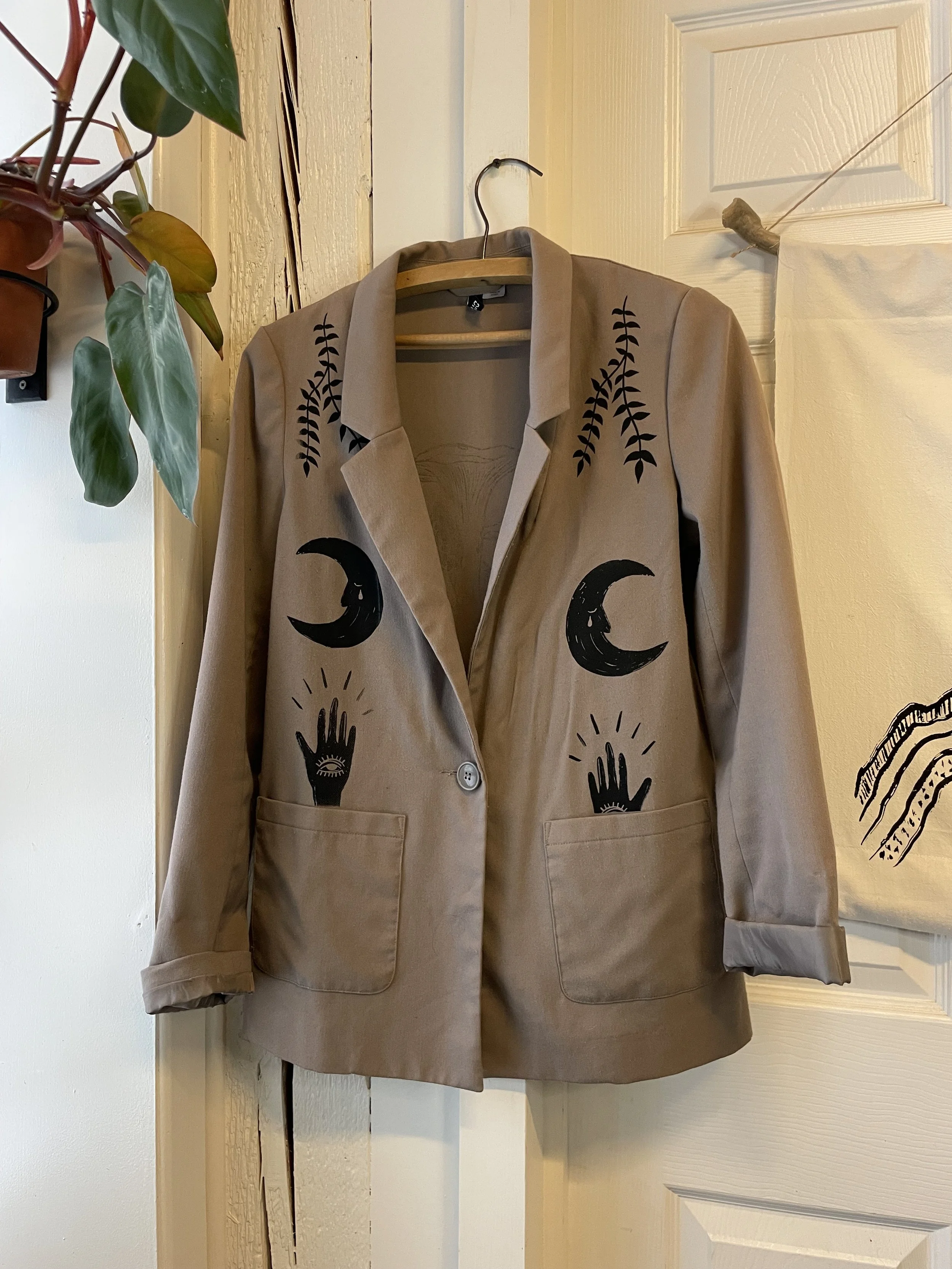 Veston beige - taille 8