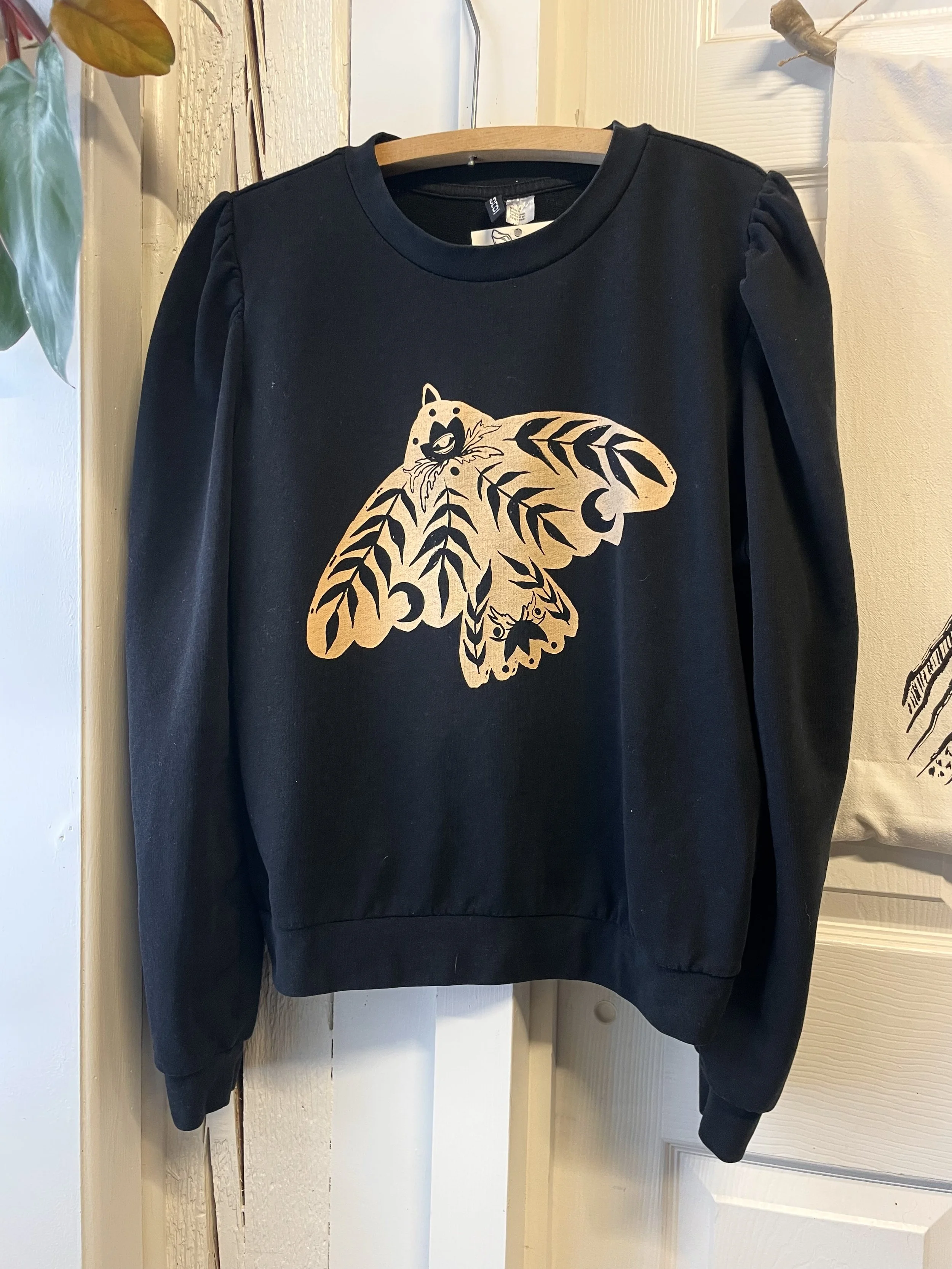 Crewneck épaules bouffantes - Large