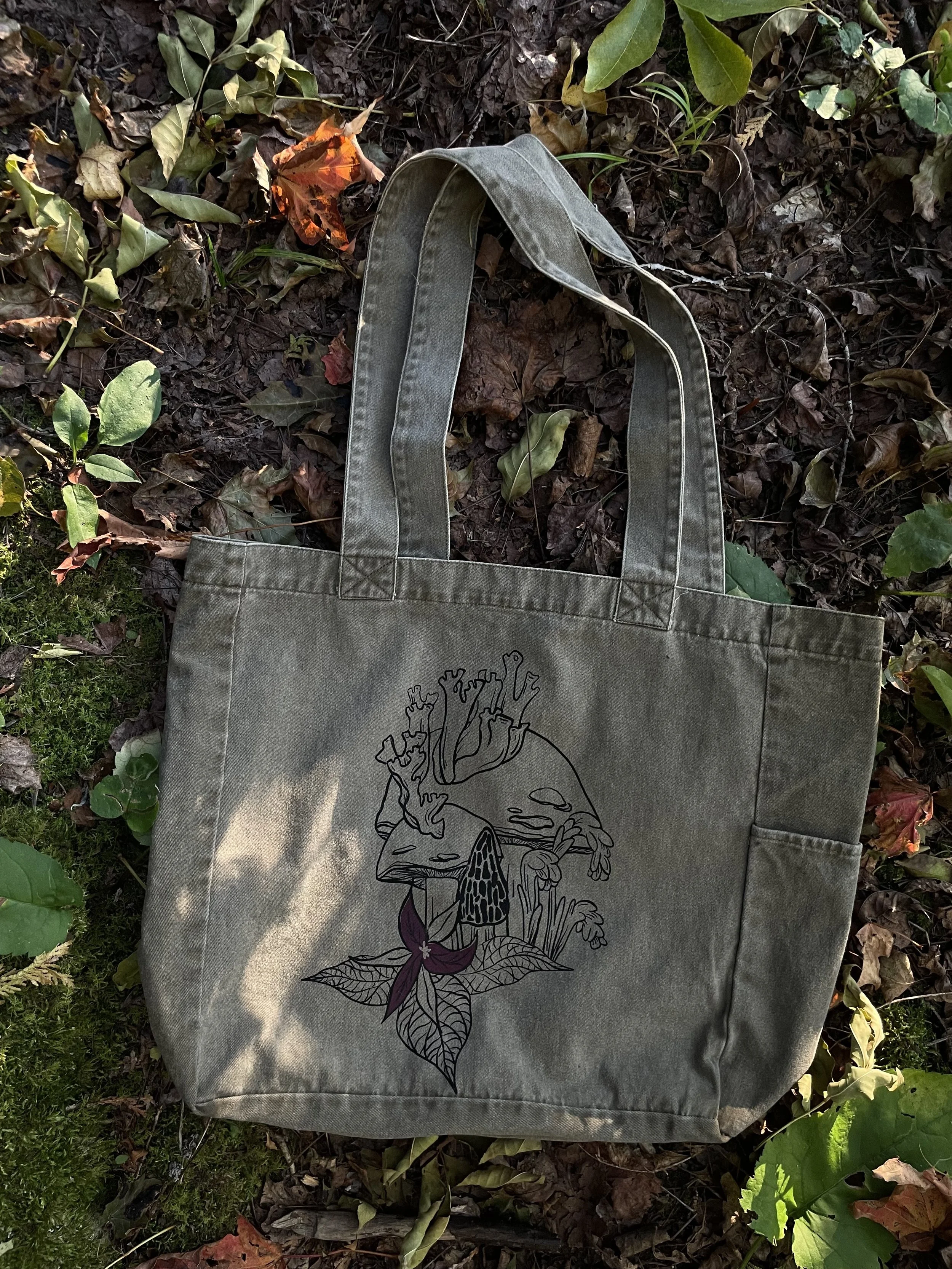 Tote bag Champignons