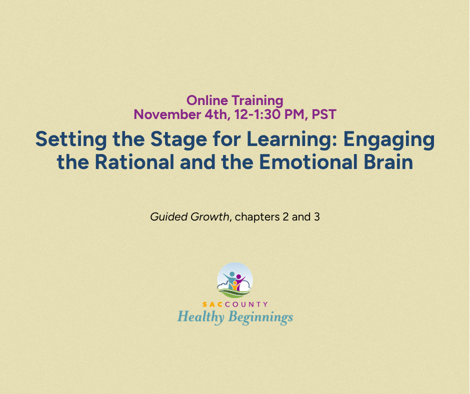 Setting the Stage for Learning: Engaging the Rational and the Emotional Brain