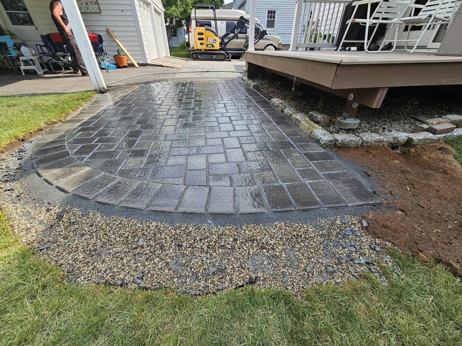 New patio landing pad view 1