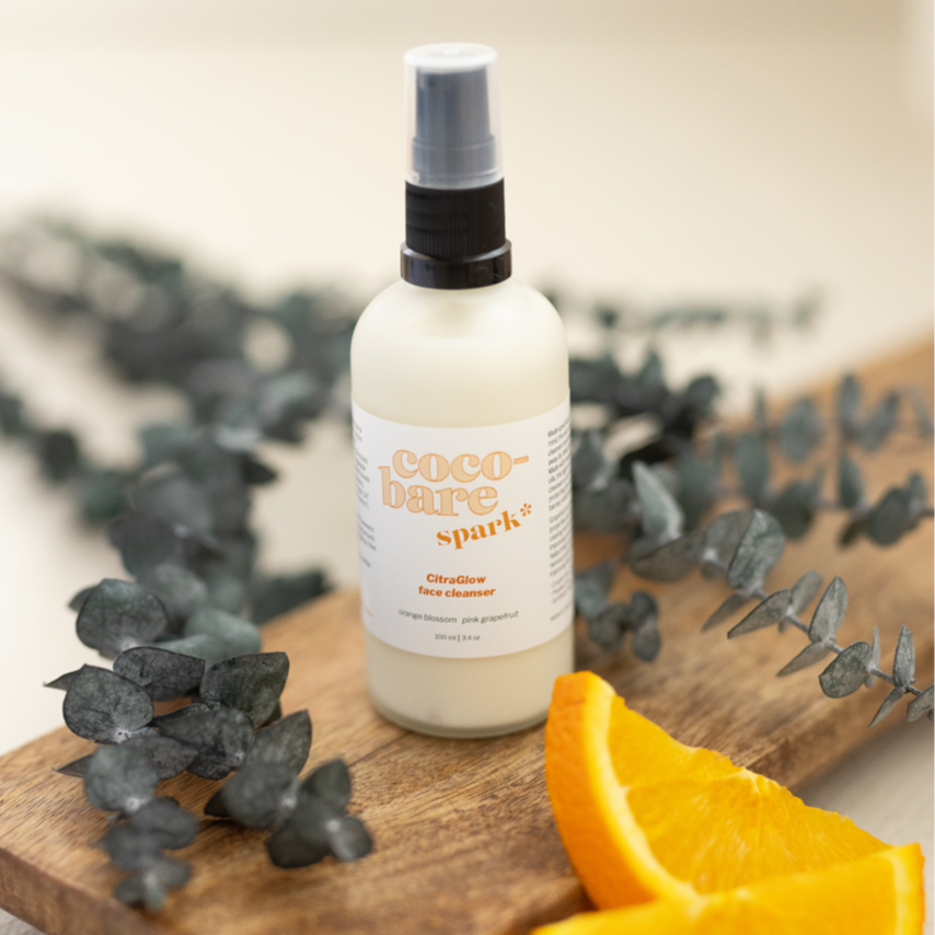 coco-bare spark* CitraGlow Face Cleanser