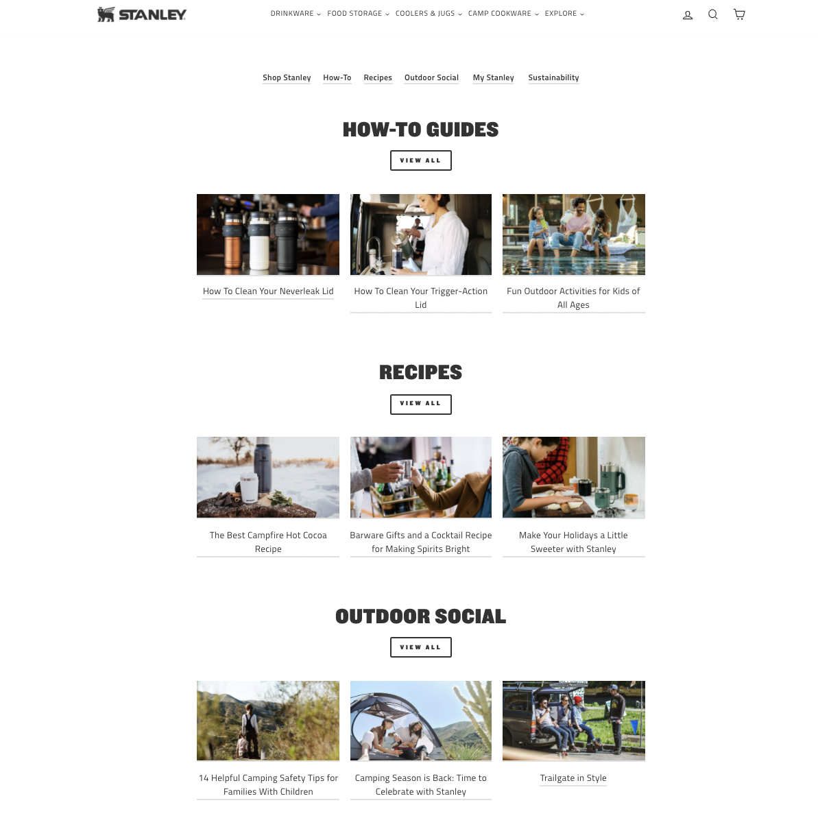 Stanley Blog | All Categories Page