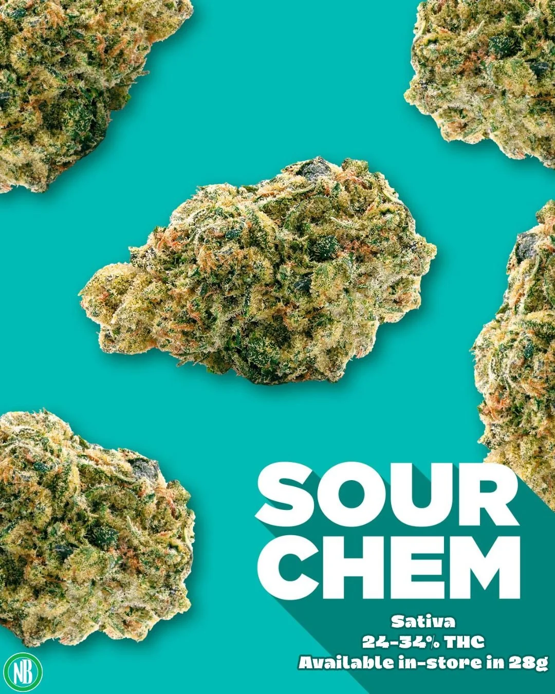 Spinach Sour Chem boasts beautiful consistent buds. It's a sativa strain that hits on classic flavours and aromas like diesel⛽, chemical🧪, and zesty citrus🍊. Available right now here at Naturally Bongins in 28g! 

 #naturallybongins #elevatedheadsh