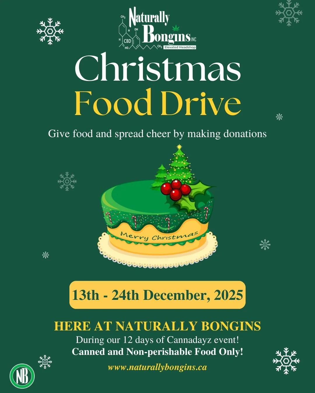 Just a reminder that during our event we are also hosting a food drive, so you have any non-perishables sitting at home, feel free to come and drop them off!