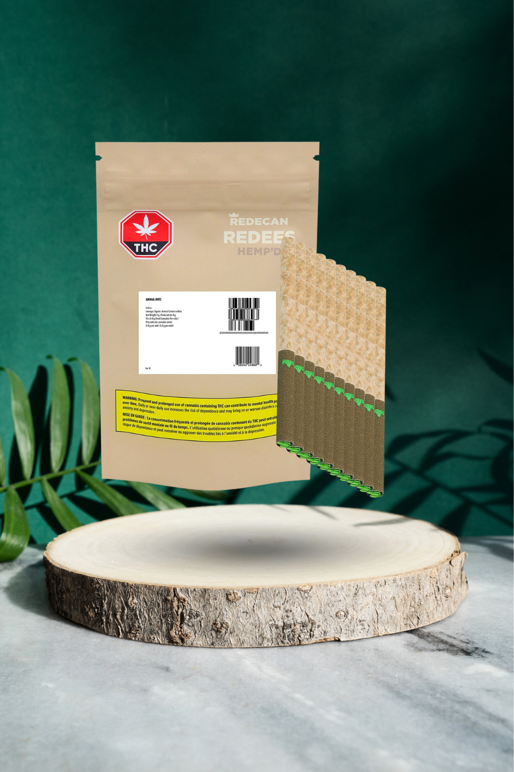 Animal Rntz Hemp’d Redees Pre-Rolls