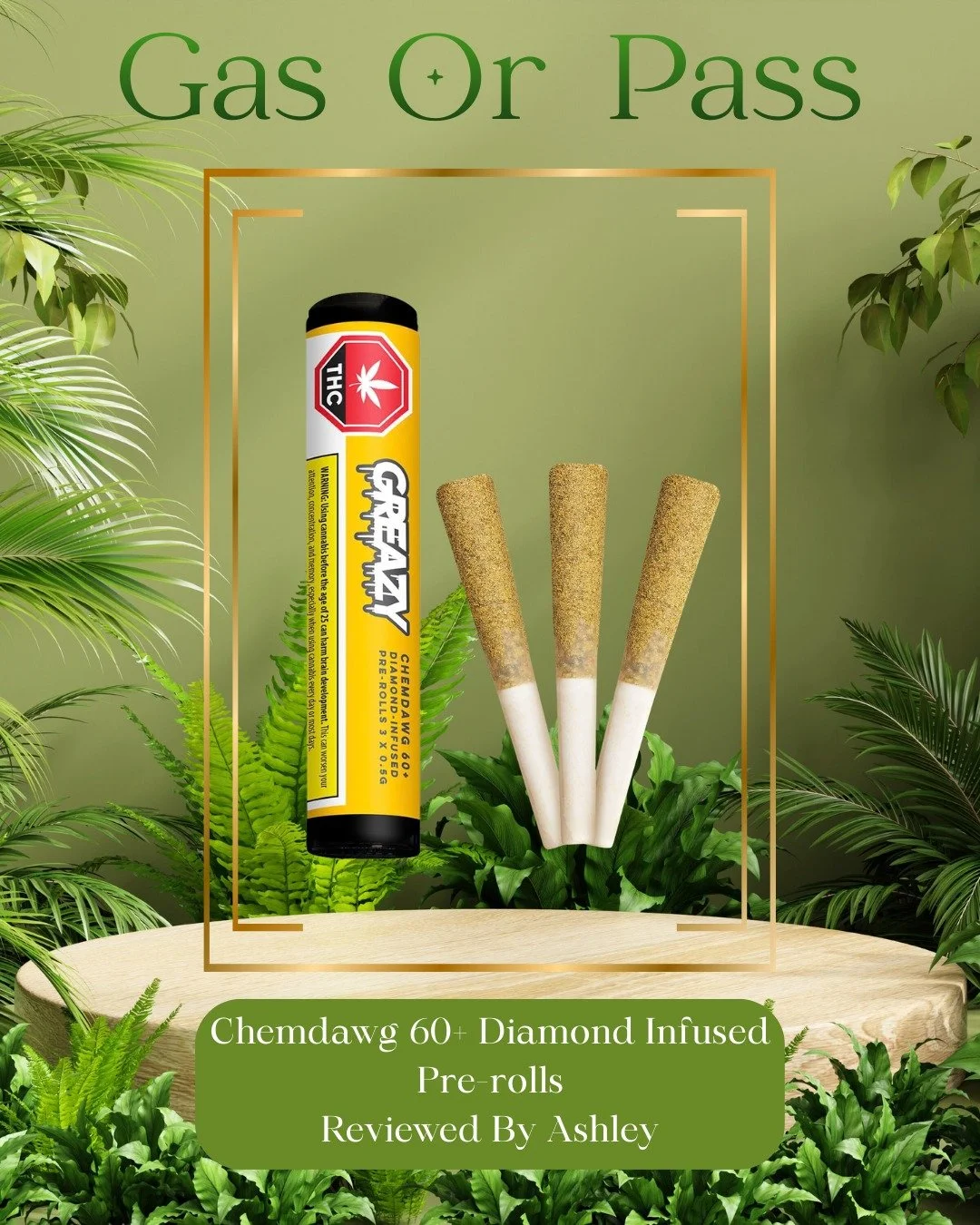 Gas Or Pass🌿
Greazy's Chemdawg 60+ Diamond Infused Pre-rolls💎
No Fluff. Just honest reviews.🔥
Check out the review now on our website!!
www.naturallybongins.ca ✨
#gasorpass #naturallybongins #elevatedheadshop #cannabiseducation
