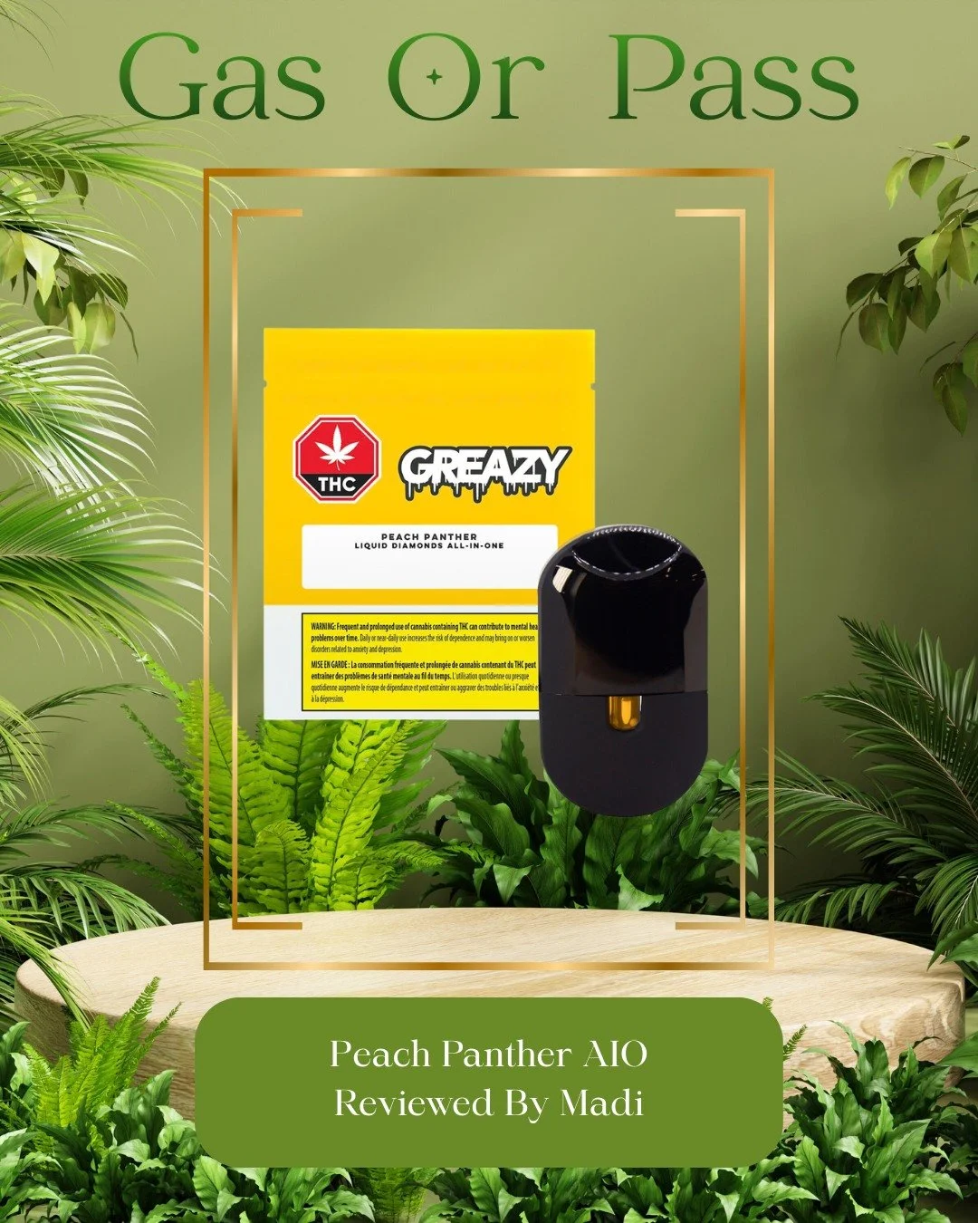 Gas or Pass🌿
Greazy's Peach Panther All-in-One Vape🍑
No Fluff. Just Honest Reviews.🔥
Check out the review now on our website!
www.naturallybongins.ca ✨
#gassorpass #naturallybongins #elevatedheadshop #cannabiseducation