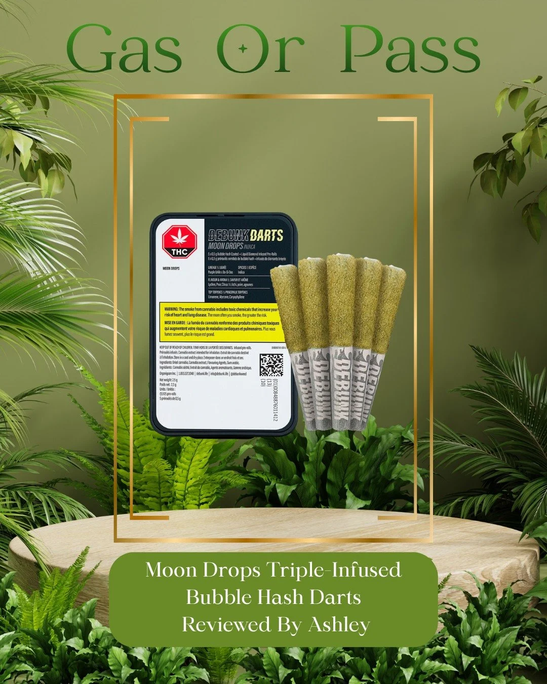 Gas or Pass🌿
Moon Drops Triple-Infused Bubble Hash Darts🌙
No Fluff. Just honest reviews!🔥
Check out the review on our website!✨
www.naturallybongins.ca
#gasorpass #naturallybongins #elevatedheadshop #cannabiseducation