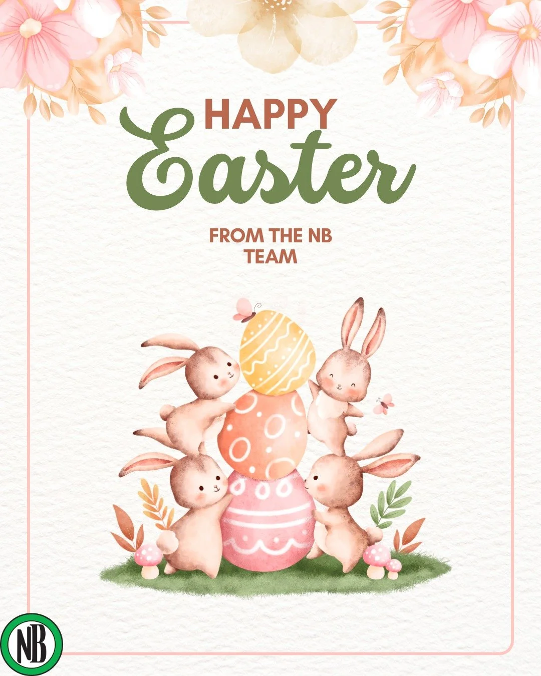 Happy Easter from all of us at NB! 🐣🌸
Wishing our amazing community a weekend full of sunshine, good company, and sweet moments. 💛
#happyeaster #naturallybongins #elevatedheadshop