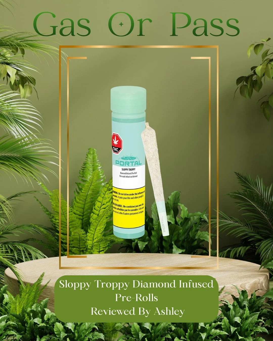Gas or Pass🌿
Sloppy Troppy Diamond Infused Pre-Rolls by Portal 💎
No fluff. Just honest reviews!🔥
Check the review on our website!✨
www.naturallybongins.ca
#gasorpass #naturallybongins #elevatedheadshop #cannabiseducation
