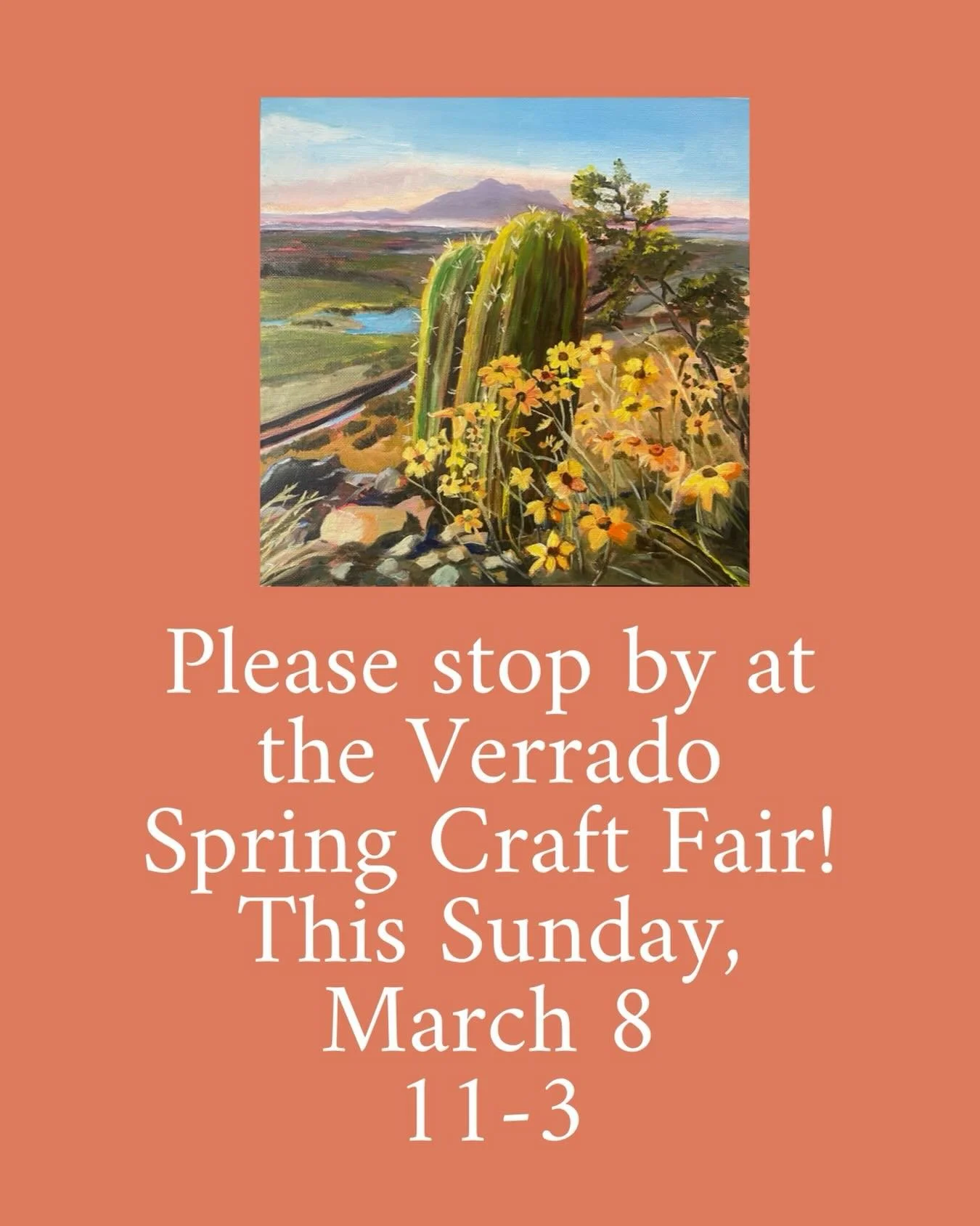 Come and say hi! I will have giclee prints and cards of my paintings!! I will be set up with Ellen Franklin and Debbie Mayes selling their awesome glass fusion jewelry!