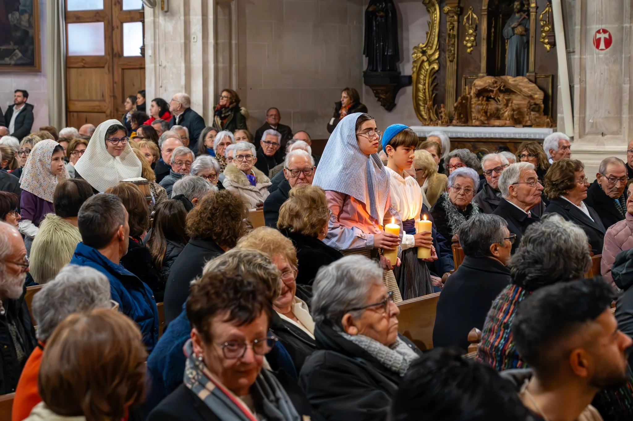 Mallorca - Sant Antoni Traditional Costumed Church Service-10.jpg