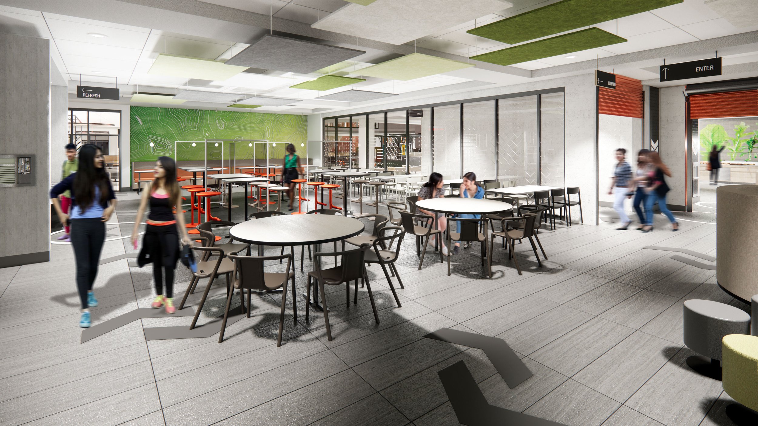 designing safer dining areas in schools
