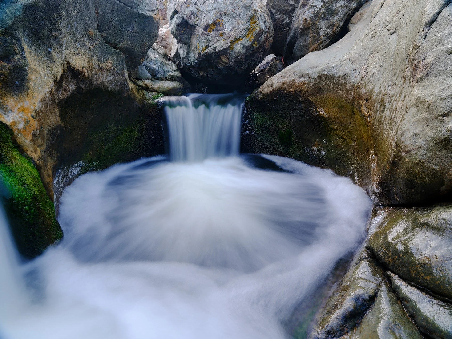 Penasquitos Creek Waterfall in San Diego is a great a little spot to photograph. Can you guess you the shutter speeds for these two images? A bit of advice when visiting, show up early and on a weekday if possible. Most people start showing up after 