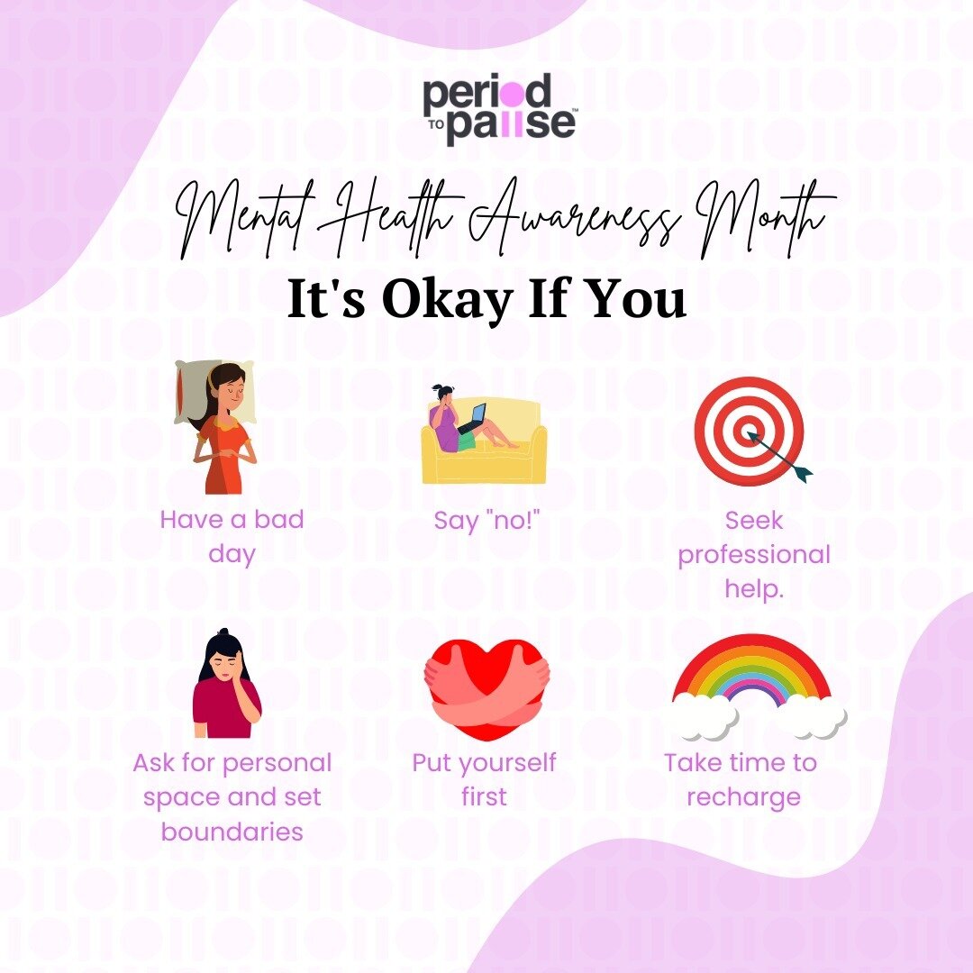 May is Mental Health Awareness Month, and we're here to BREAK the stigma, SMASH the silence, and DISRUPT the status quo! 

Mental health is NOT something to be swept under the rug. It's time we put mental well-being at the forefront of our conversati