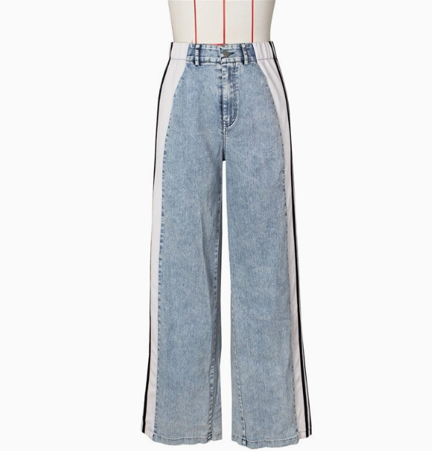 Racer Stripe Jean Light and White front.PNG