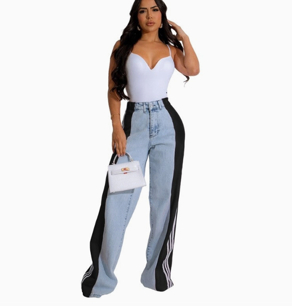 Racer Stripe Jean Light and Black front.PNG