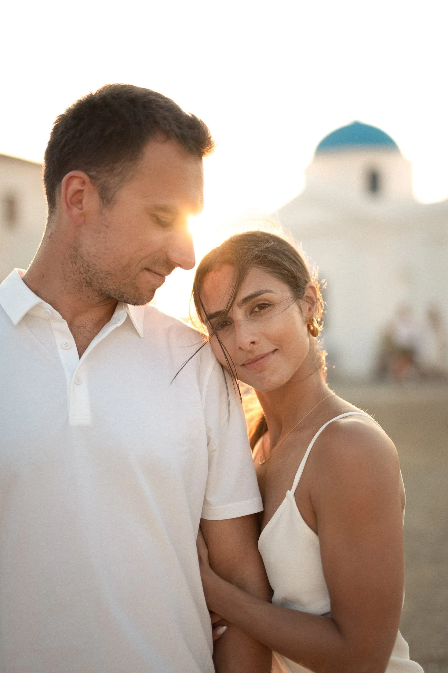couple photoshoot in mykonos