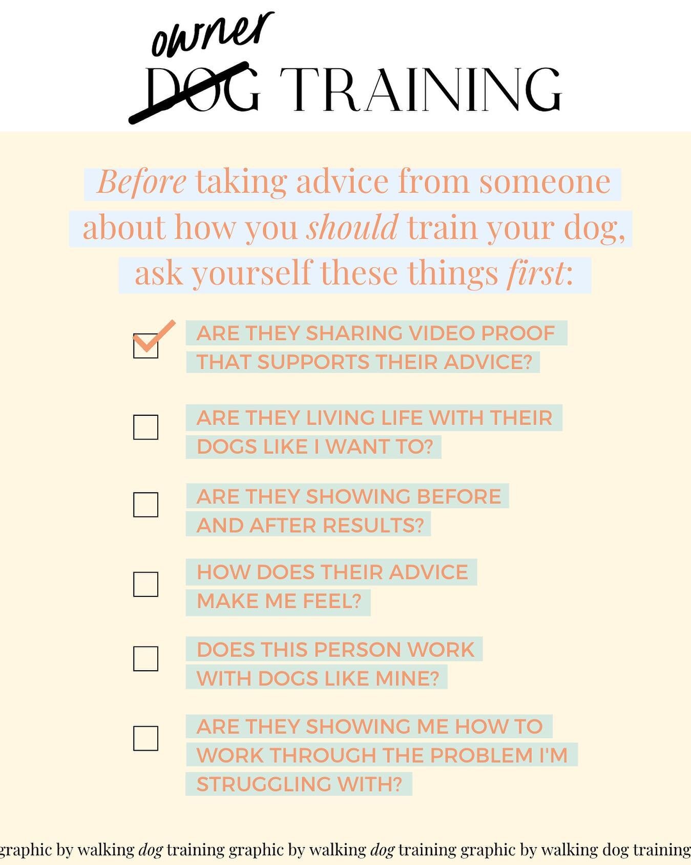 SAVE this one for the next time you need it 🫶🏼 
.
I know it can feel overwhelming with all the training information out there, but asking these questions that can help you clear out the training &ldquo;clutter&rdquo; and focus on the things that wi