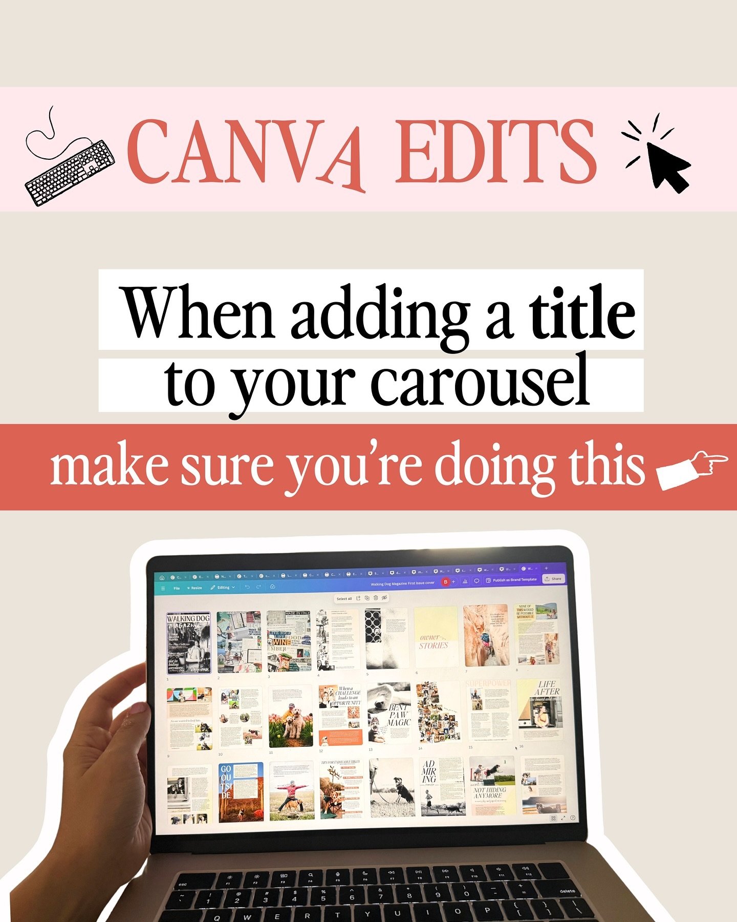 I see this one ALL THE TIME and it&rsquo;s such an easy fix! Try it on your next graphic and let me know what you think &hearts;️ #contentcreator #dogtraining #dogtrainerslife