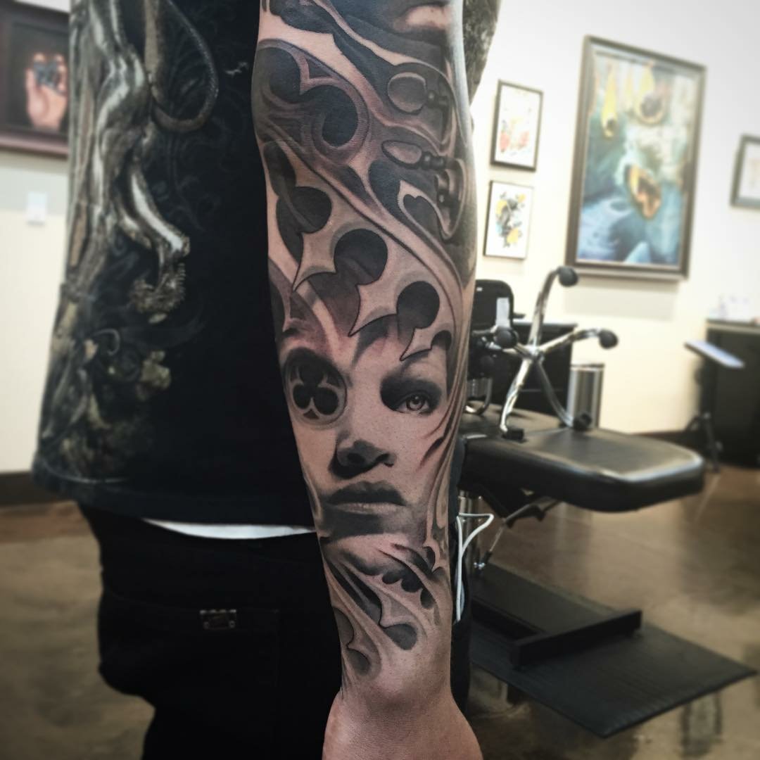 Face tattoo by Josh Duffy Tattoo  Post 11370