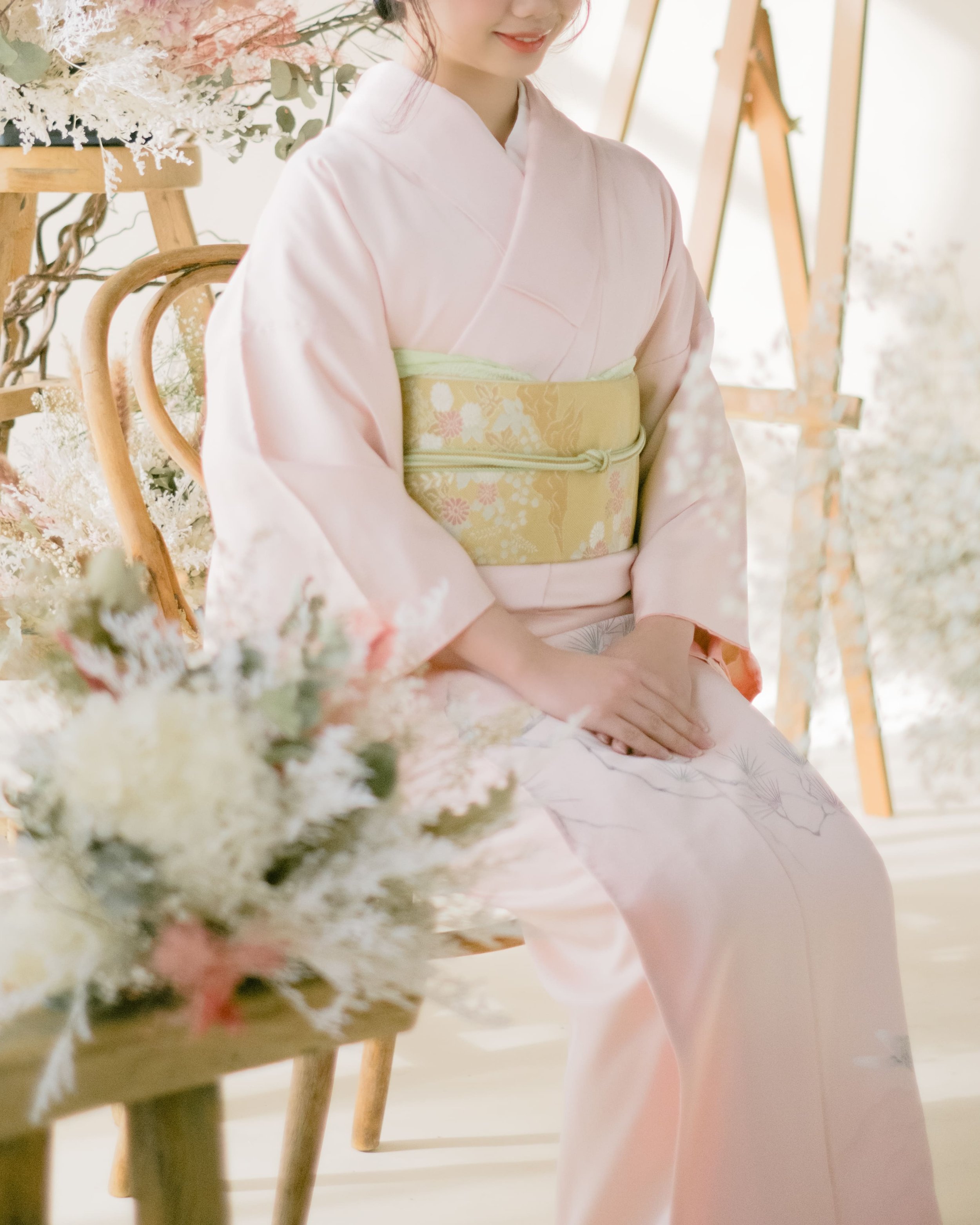 Japanese kimono photography and dress hire by Trifolk in Melbourne, Australia