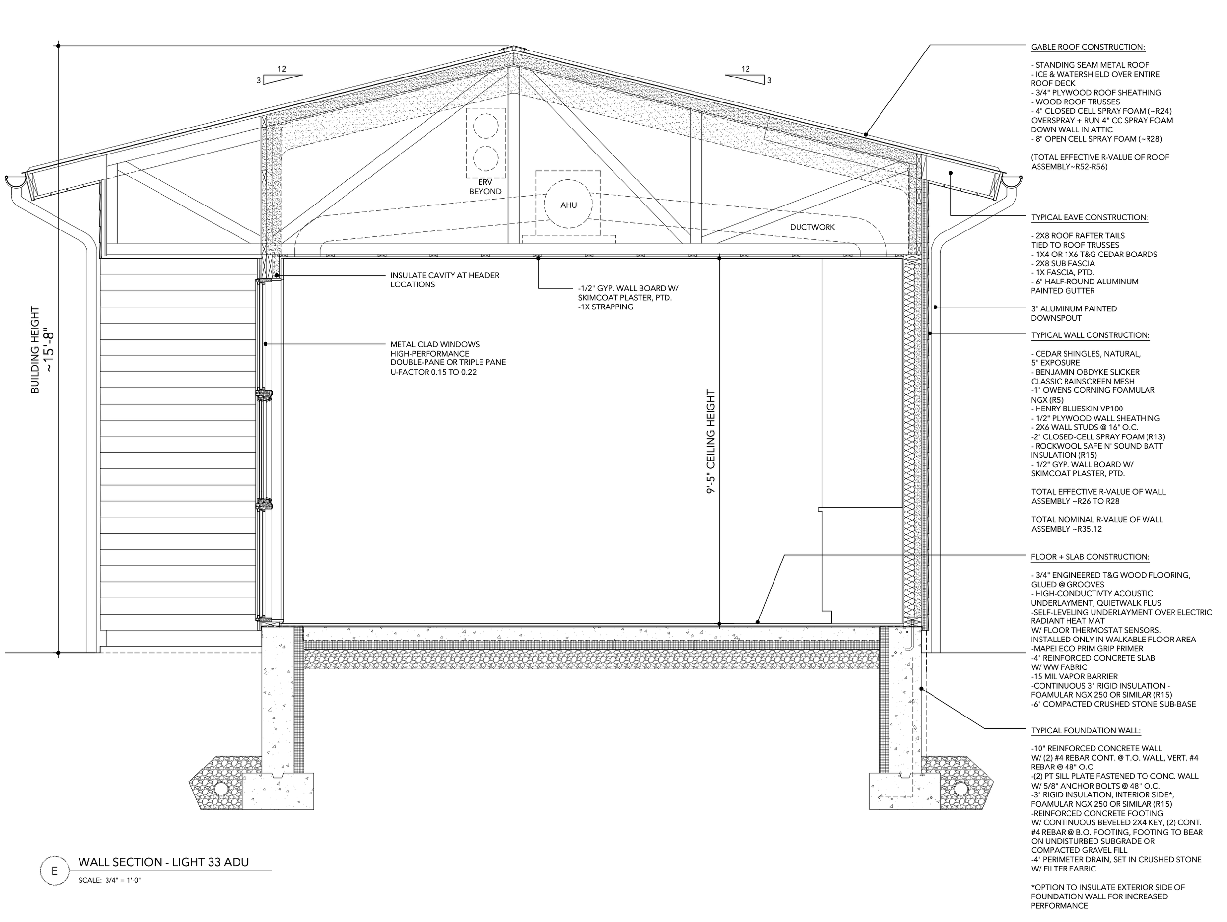architecture construction drawings