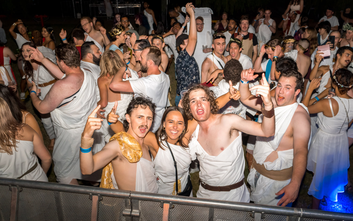 melb uni o-week 2026 toga party uni party