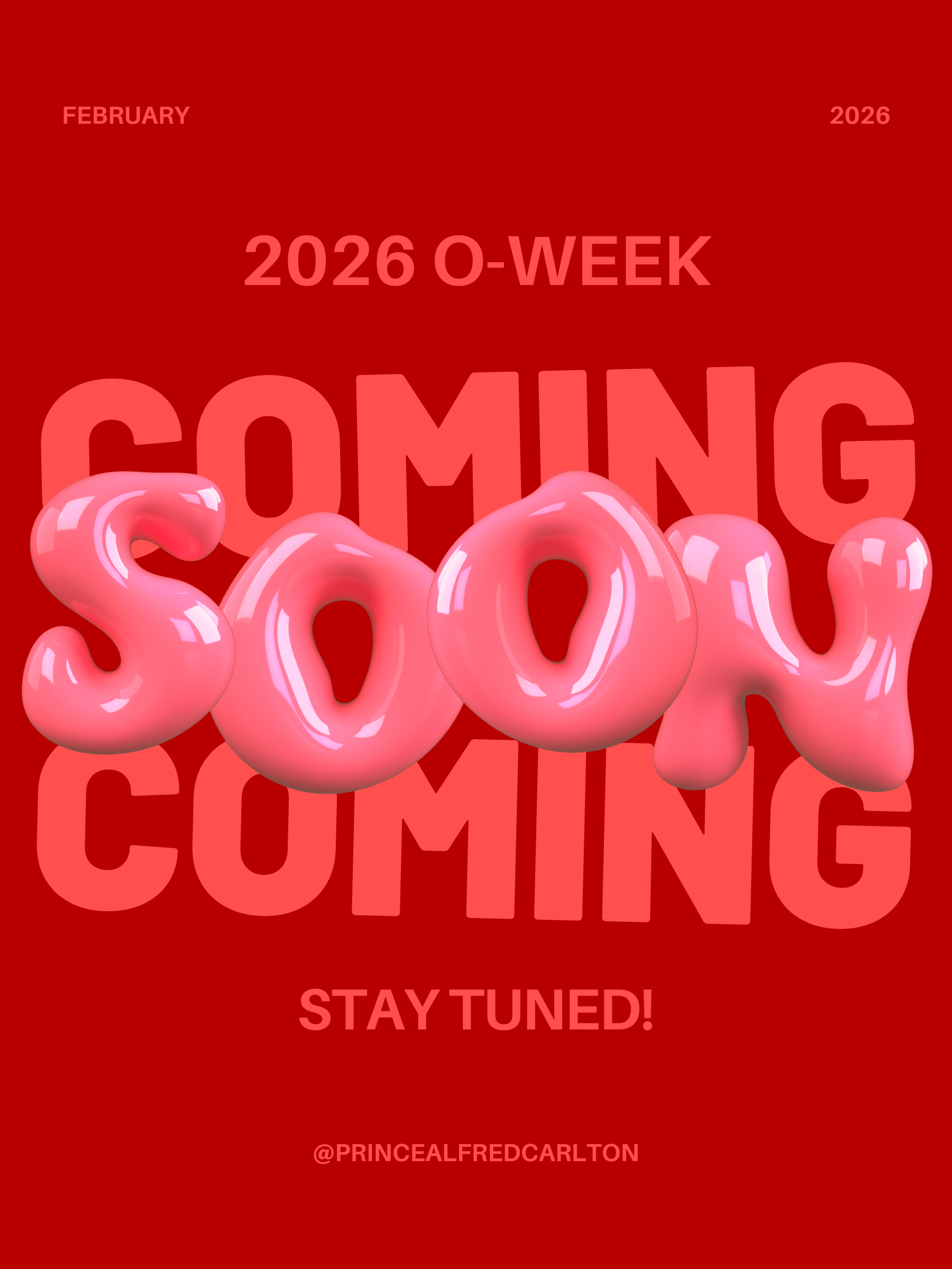 MELBOURNE UNI O-WEEK 2026 PRINCE ALFRED CARLTON