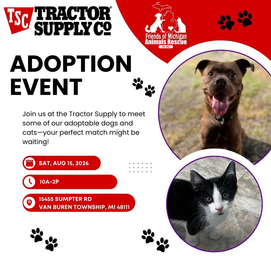FMAR Adoption Event at Tractor Supply