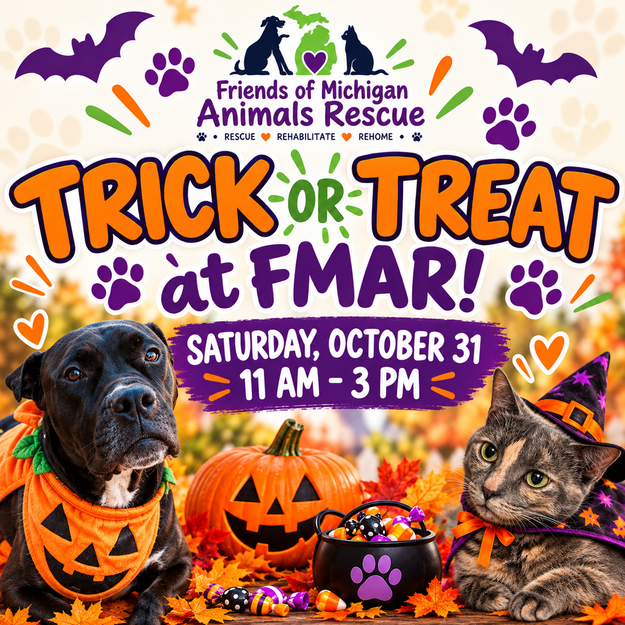 Trick or Treat at FMAR!