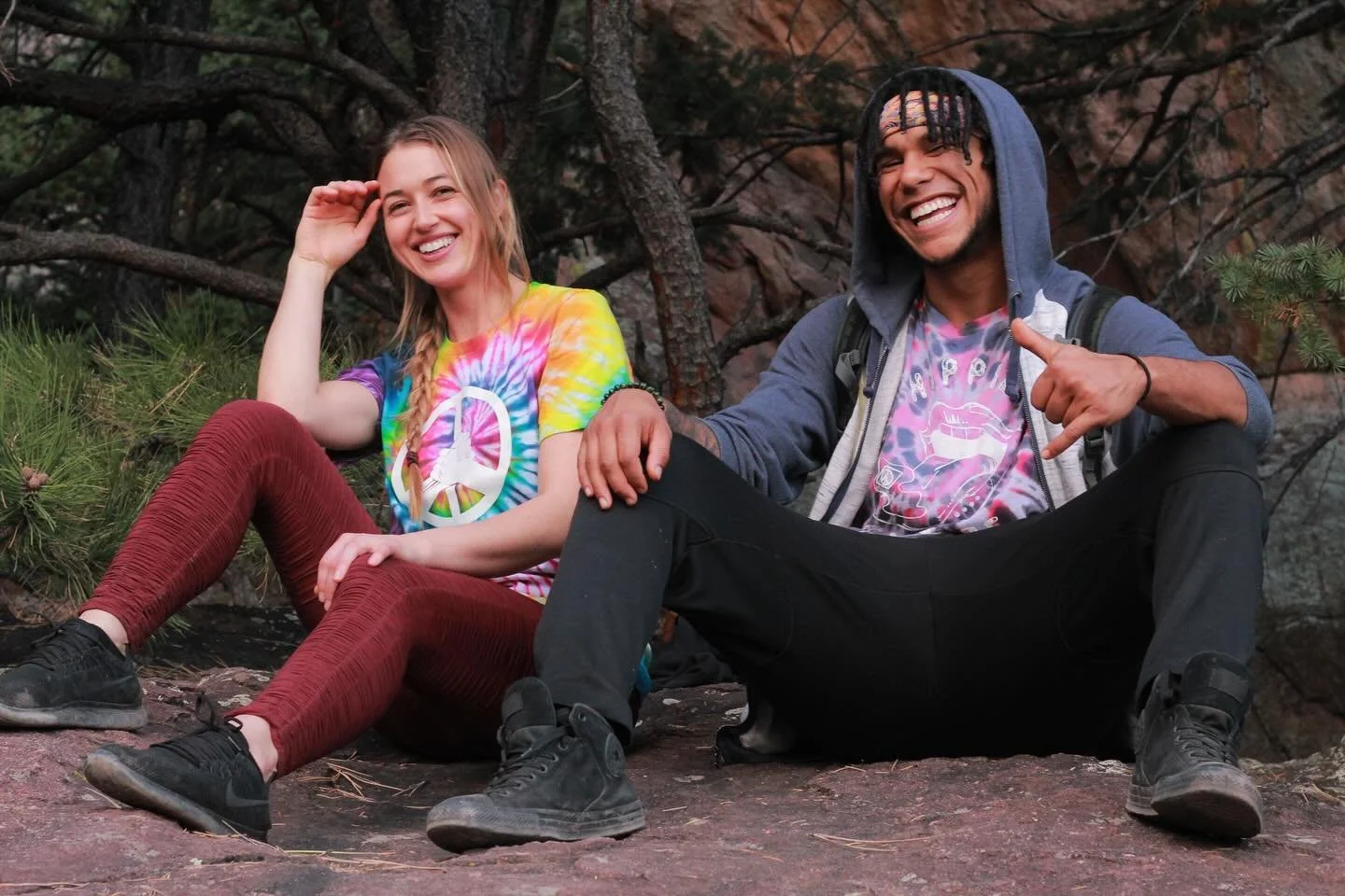 We knew from the very beginning. 🫶🏼
First hike together in 2018.

Shirts from @henrykempiv 🌈 H.I.P.P.I.E. Culture