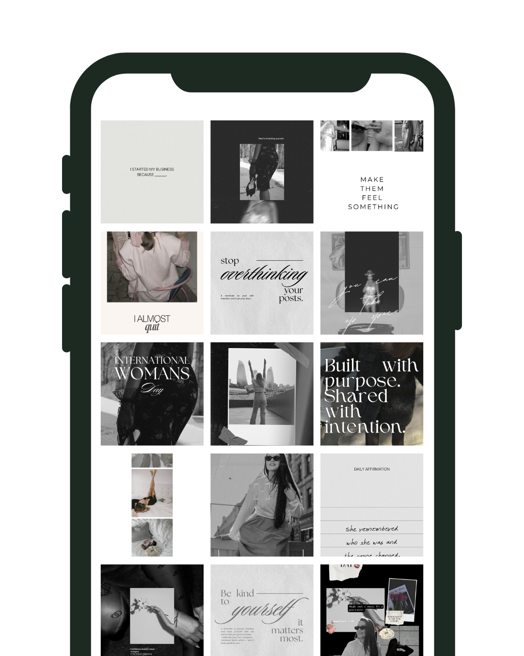 Customisable Canva templates for consistent brand graphics