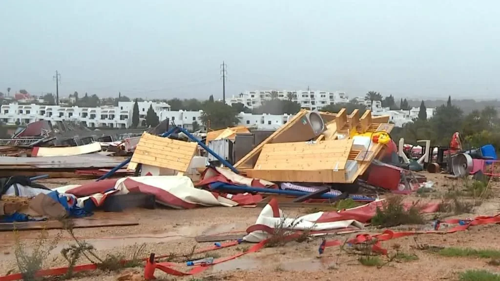 A tornado struck Algarvensis Geopark in Portugal on Saturday, November 15, causing significant damage and affecting the lives of many residents, particularly in Albufeira, where the storm hit hardest.

Portugal&rsquo;s Civil Protection reported on X 