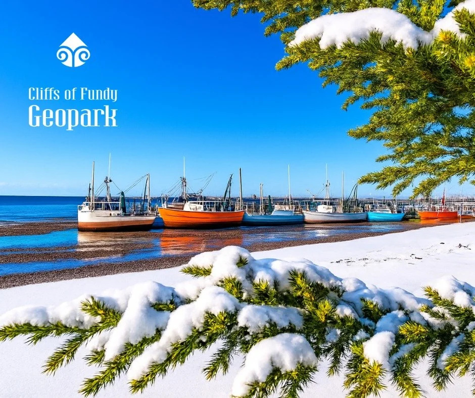 As we move into the holiday season, we want to take a moment to reflect with gratitude 🌿

This year has been full of meaningful moments for the Cliffs of Fundy UNESCO Global Geopark &mdash; from deepening community partnerships and celebrating our s