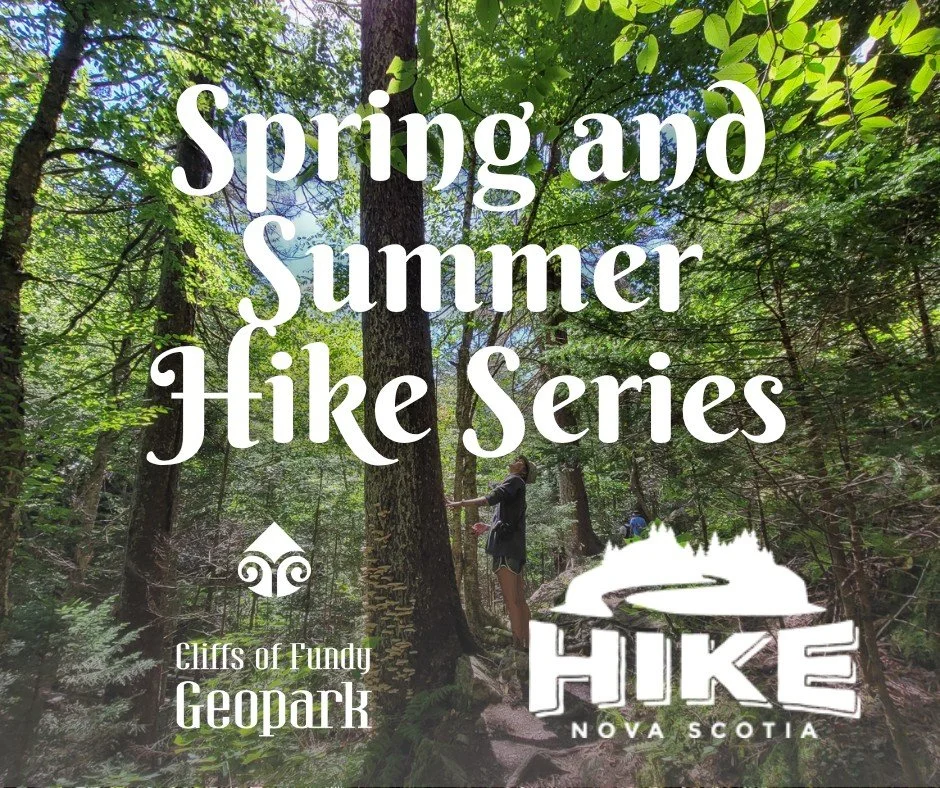 Lace up your boots and join the Cliffs of Fundy for our Spring and Summer Hiking Series!

We are thrilled to partner with Hike Nova Scotia to bring you a season of exploration across Mi&rsquo;kma&rsquo;ki. These guided journeys are more than just a w