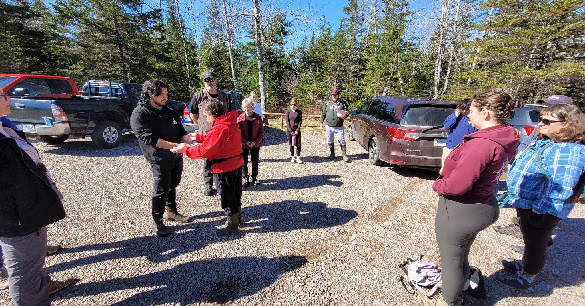 Reflecting on a beautiful journey through deep time and living history. 🌿

On Saturday, May 9th, we gathered for a guided interpretive hike through Mi'kmawey Debert. Together, we explored the fascinating geological history of the area, tracing the d